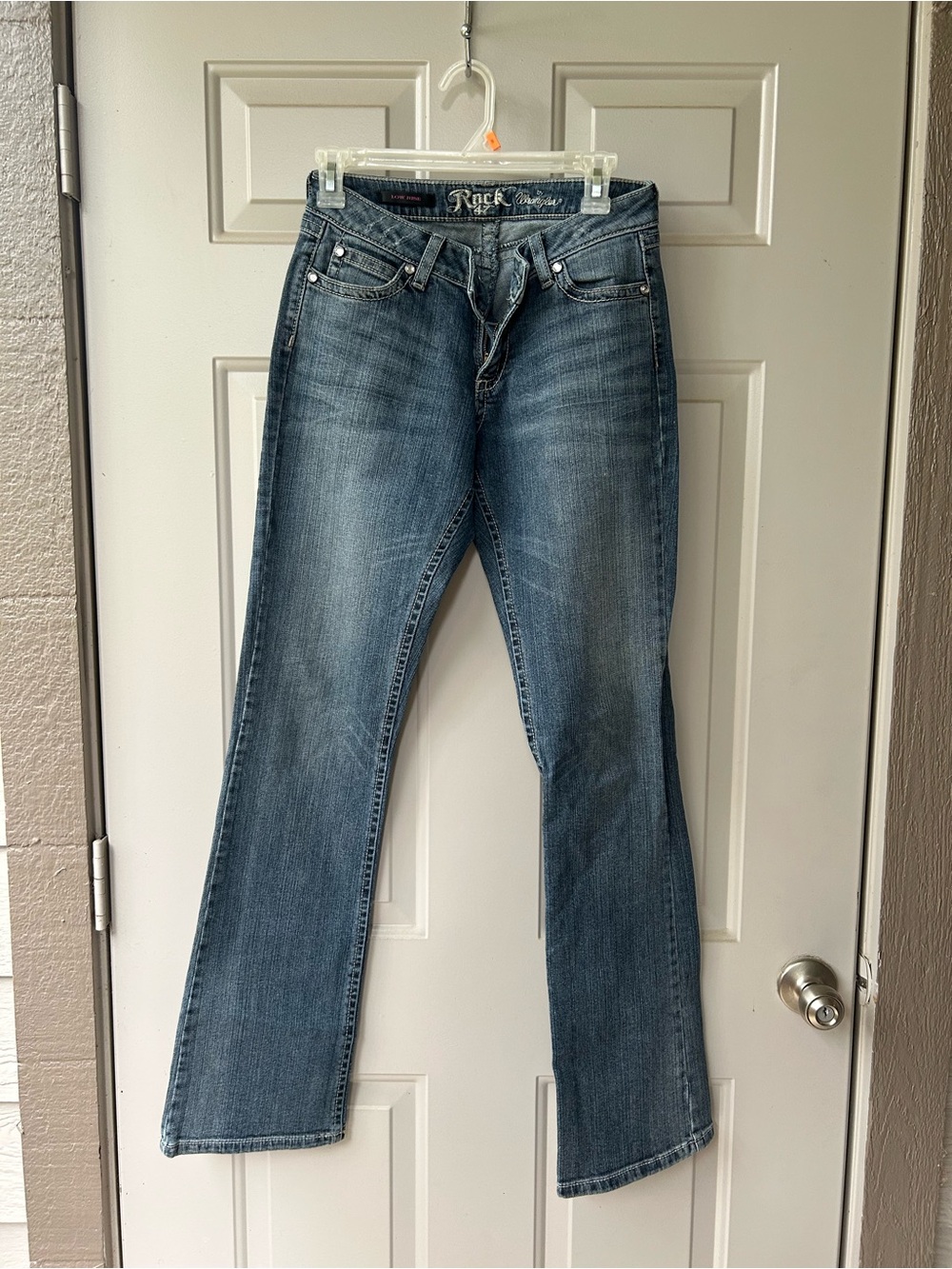 Wrangler Rock 47 Low Rise 3/4 Boot Jeans